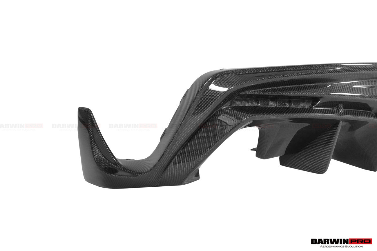 DARWINPRO - TOYOTA GR SUPRA (J29/DB) A90 A91 BKSS STYLE CARBON FIBRE REAR DIFFUSER