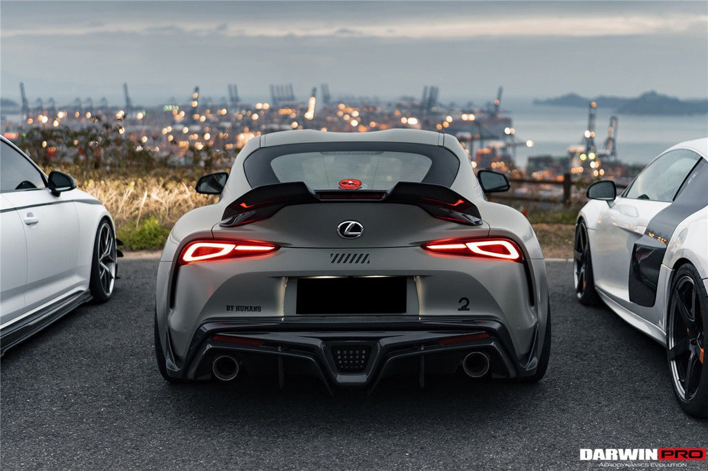 DARWINPRO - TOYOTA GR SUPRA (J29/DB) A90 A91 BKSS STYLE CARBON FIBRE REAR DIFFUSER