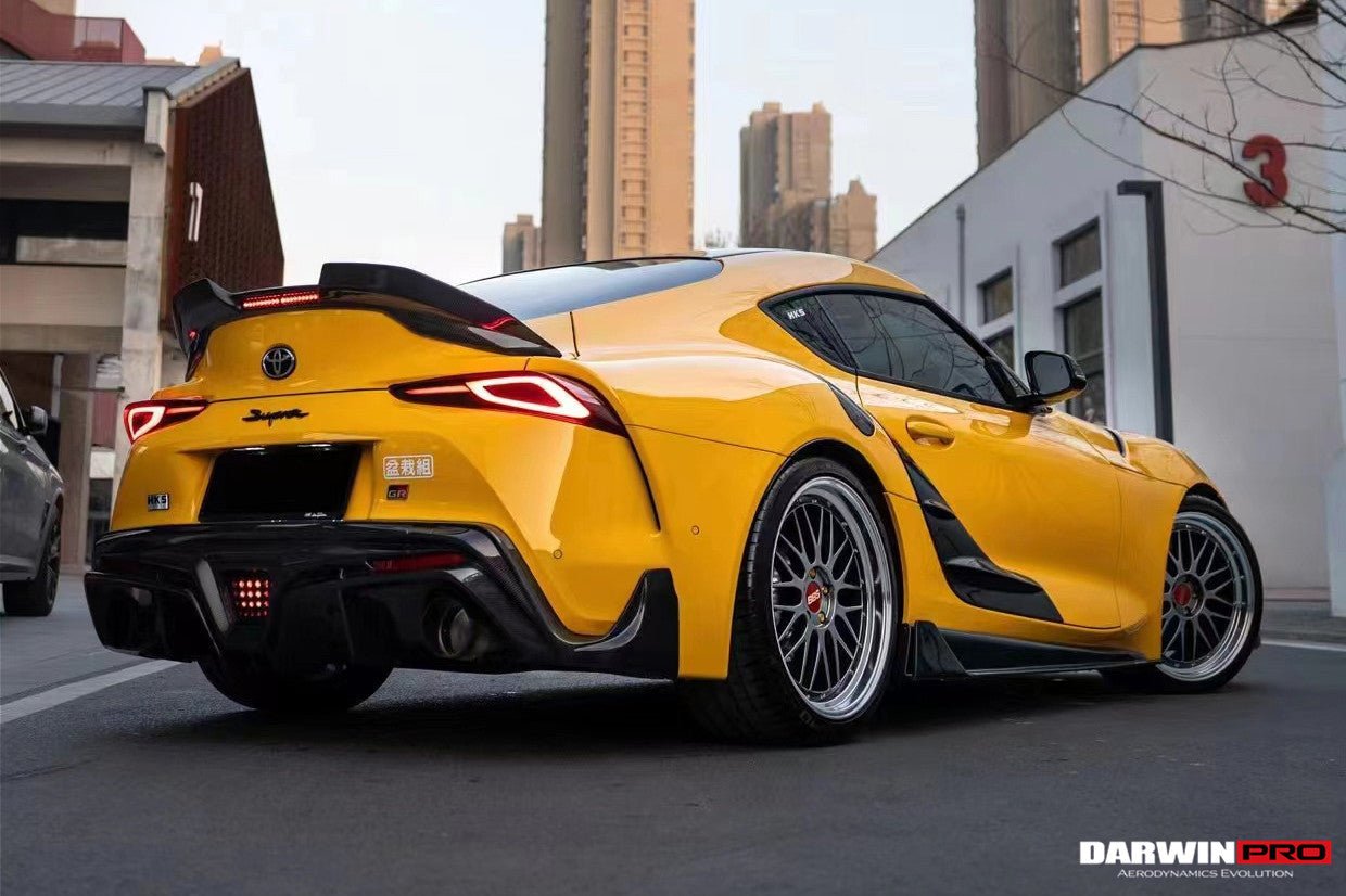 DARWINPRO - TOYOTA GR SUPRA (J29/DB) A90 A91 BKSS STYLE CARBON FIBRE REAR DIFFUSER