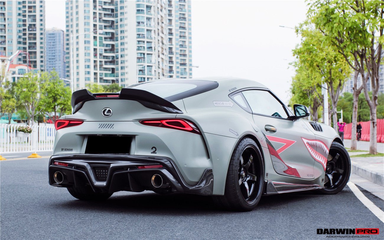 DARWINPRO - TOYOTA GR SUPRA (J29/DB) A90 A91 BKSS STYLE CARBON FIBRE REAR DIFFUSER