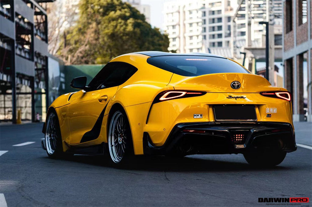 DARWINPRO - TOYOTA GR SUPRA (J29/DB) A90 A91 BKSS STYLE CARBON FIBRE REAR DIFFUSER