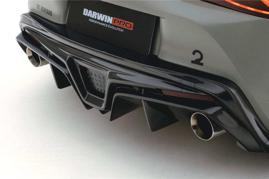 DARWINPRO - TOYOTA GR SUPRA (J29/DB) A90 A91 BKSS STYLE CARBON FIBRE REAR DIFFUSER