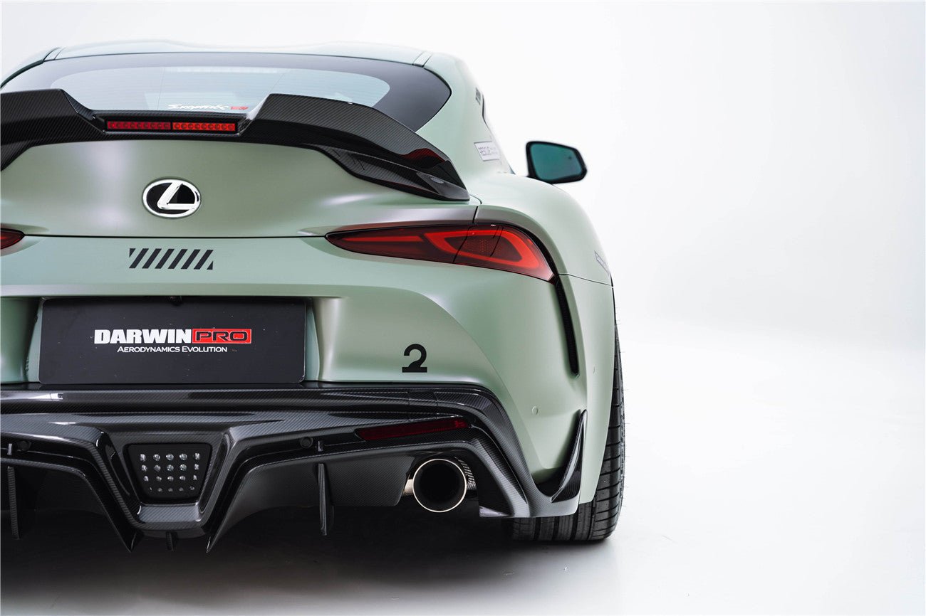 DARWINPRO - TOYOTA GR SUPRA (J29/DB) A90 A91 BKSS STYLE CARBON FIBRE REAR DIFFUSER