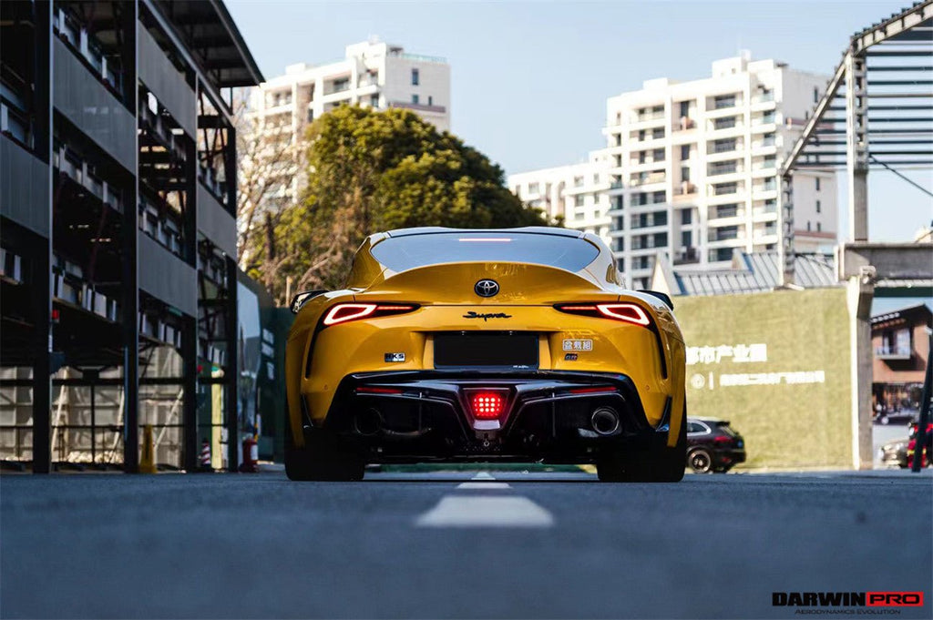 DARWINPRO - TOYOTA GR SUPRA (J29/DB) A90 A91 BKSS STYLE CARBON FIBRE REAR DIFFUSER