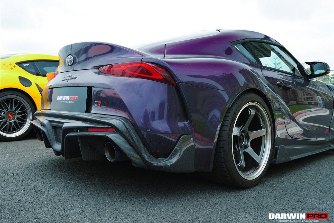 DARWINPRO - TOYOTA GR SUPRA (J29/DB) A90 A91 BKSS STYLE CARBON FIBRE REAR DIFFUSER
