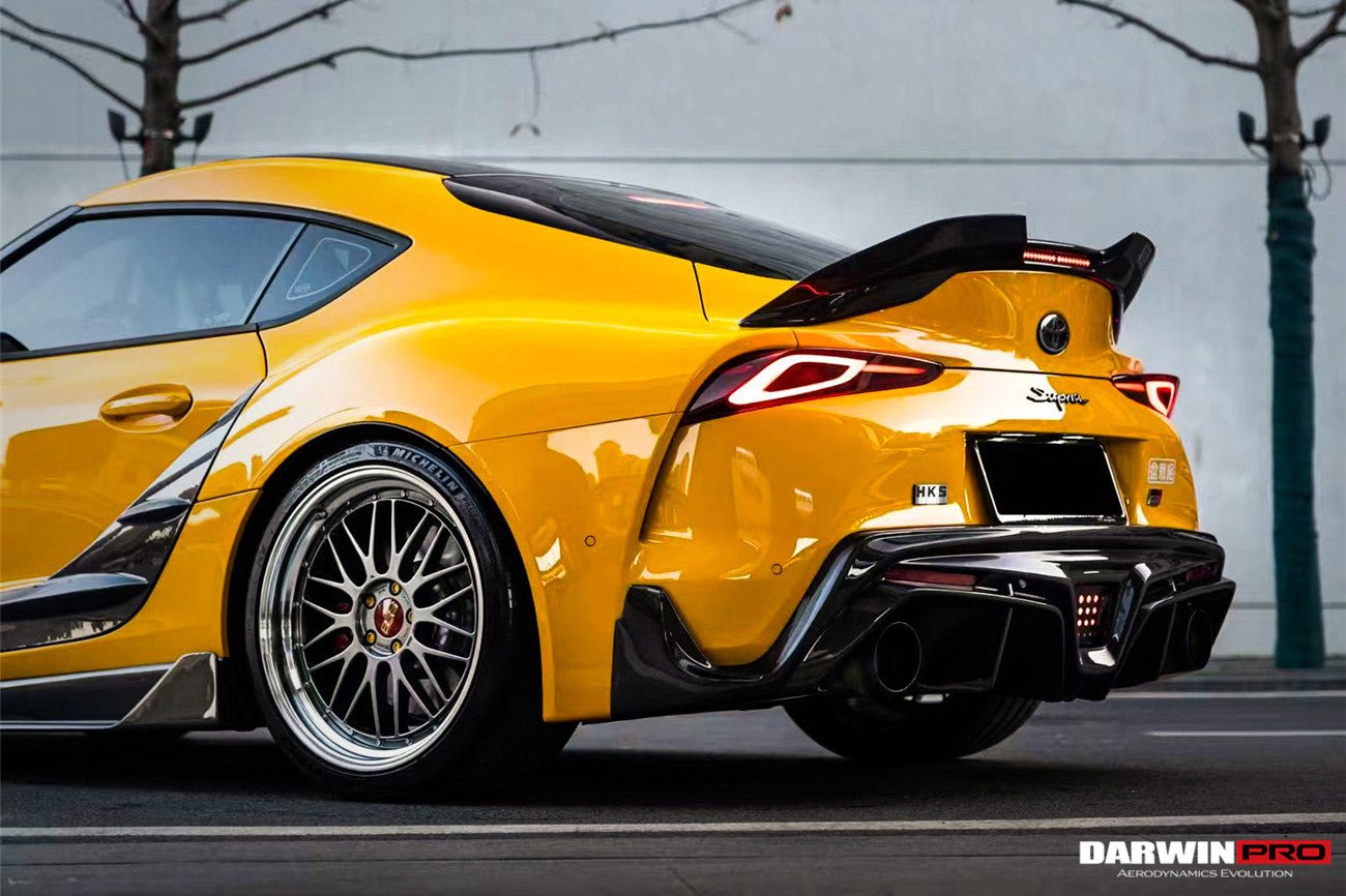 DARWINPRO - TOYOTA GR SUPRA (J29/DB) A90 A91 BKSS STYLE CARBON FIBRE REAR DIFFUSER