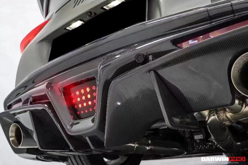 DARWINPRO - TOYOTA GR SUPRA (J29/DB) A90 A91 BKSS STYLE CARBON FIBRE REAR DIFFUSER