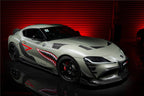 DARWINPRO - TOYOTA GR SUPRA  (J29/DB) A90 A91 BKSS STYLE CARBON FIBRE SIDE SKIRTS