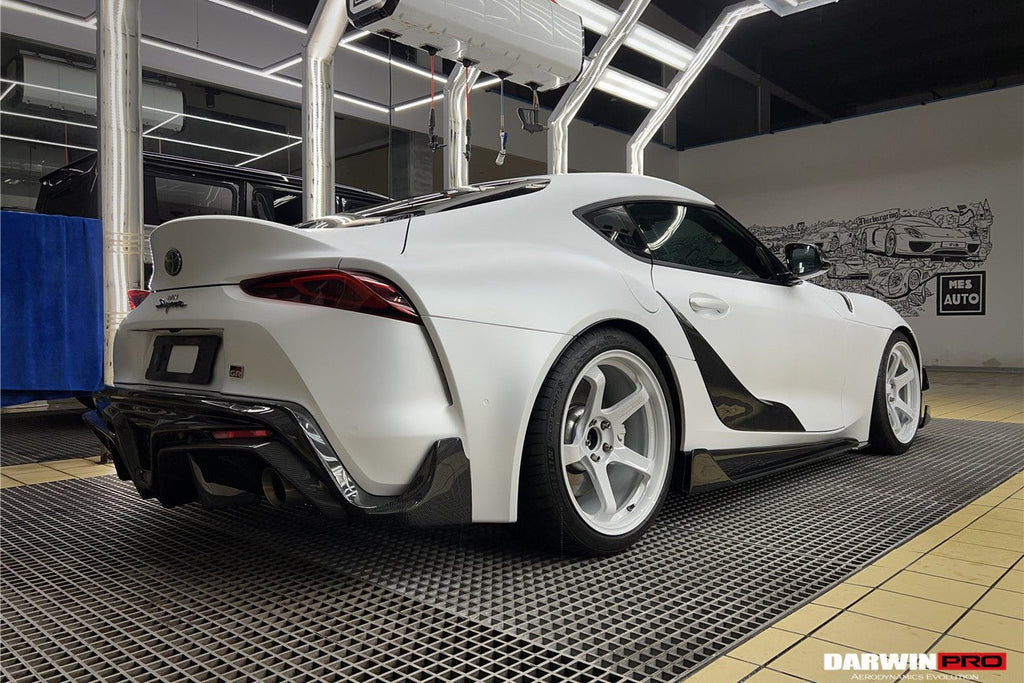 DARWINPRO - TOYOTA GR SUPRA  (J29/DB) A90 A91 BKSS STYLE CARBON FIBRE SIDE SKIRTS
