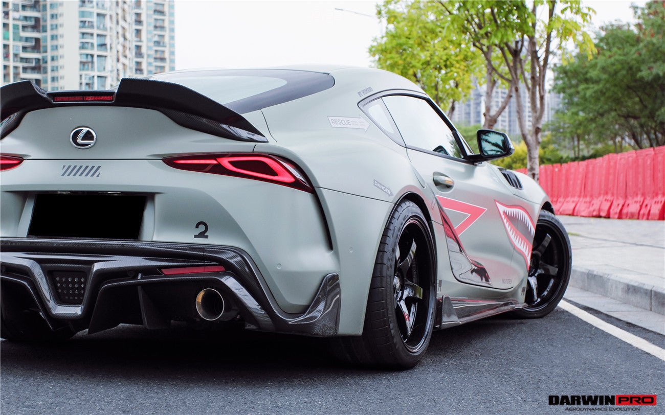 DARWINPRO - TOYOTA GR SUPRA  (J29/DB) A90 A91 BKSS STYLE CARBON FIBRE SIDE SKIRTS