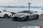 DARWINPRO - TOYOTA GR SUPRA  (J29/DB) A90 A91 BKSS STYLE CARBON FIBRE SIDE SKIRTS