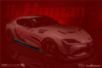 DARWINPRO - TOYOTA GR SUPRA  (J29/DB) A90 A91 BKSS STYLE CARBON FIBRE SIDE SKIRTS