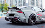 DARWINPRO - TOYOTA GR SUPRA (J29/DB) A90 A91 BKSS STYLE CARBON FIBRE TRUNK SPOILER WITH LED LIGHT