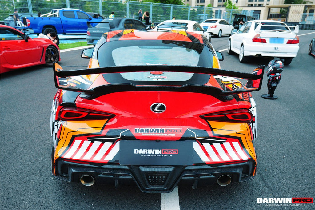 DARWINPRO - TOYOTA GR SUPRA (J29/DB) A90 A91 BKSS STYLE PART CARBON FIBRE REAR BUMPER