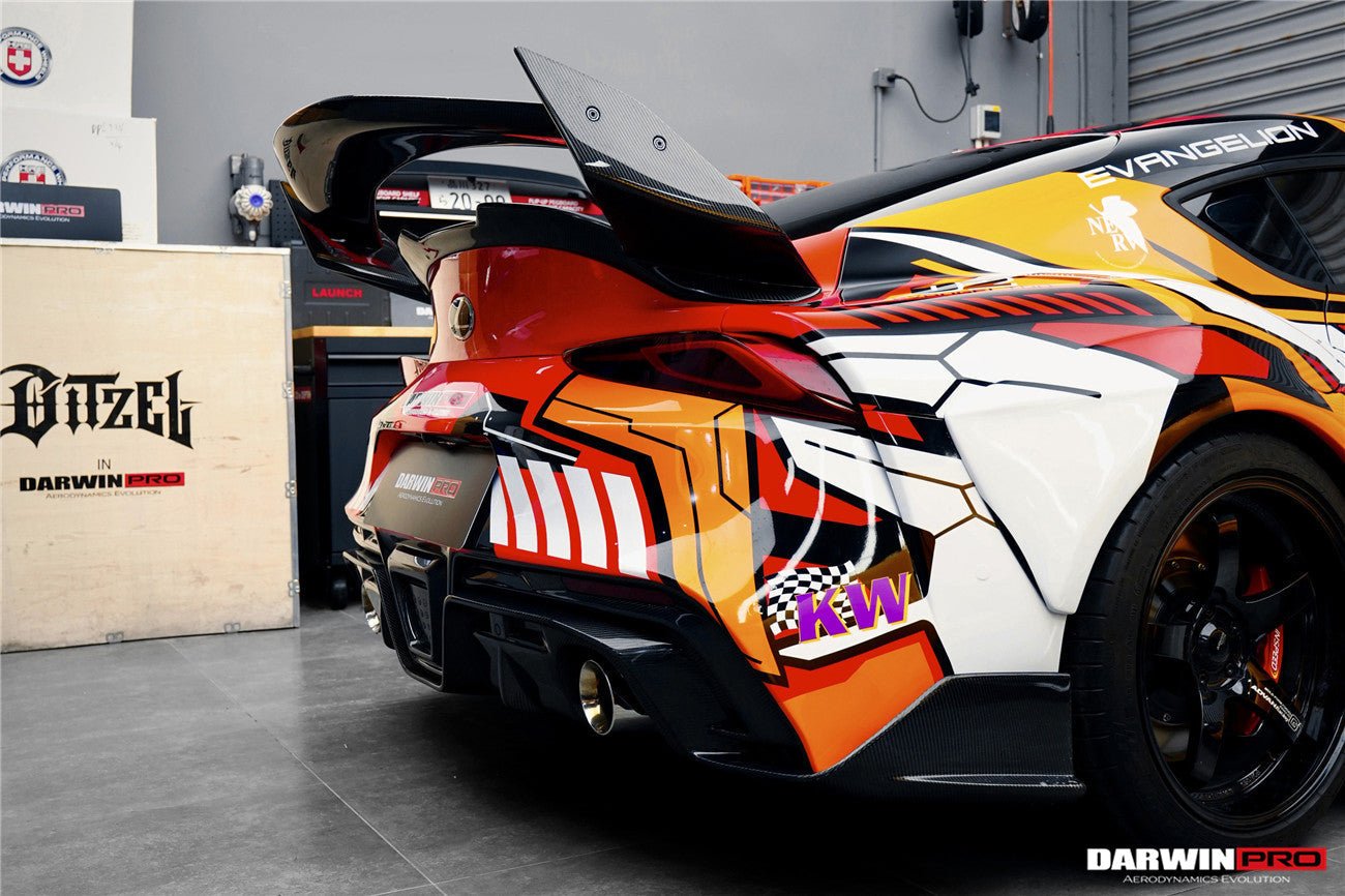 DARWINPRO - TOYOTA GR SUPRA (J29/DB) A90 A91 BKSS STYLE PART CARBON FIBRE REAR BUMPER