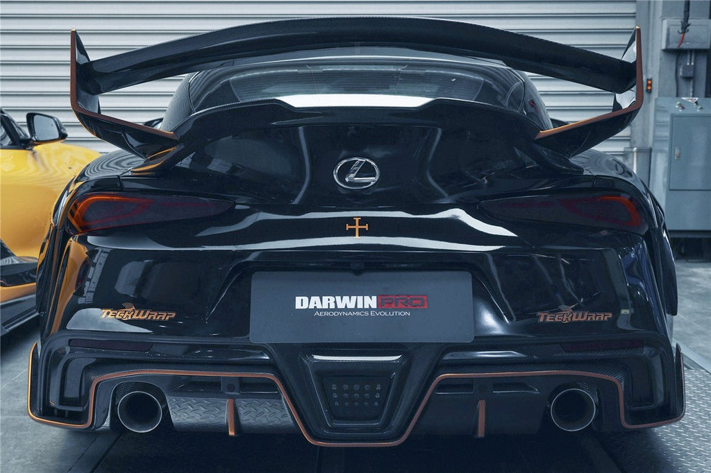 DARWINPRO - TOYOTA GR SUPRA (J29/DB) A90 A91 BKSS STYLE PART CARBON FIBRE REAR BUMPER
