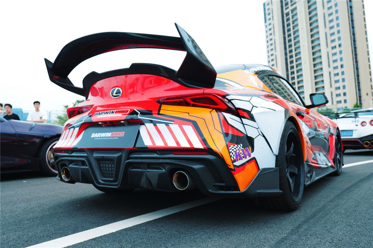 DARWINPRO - TOYOTA GR SUPRA (J29/DB) A90 A91 BKSS STYLE PART CARBON FIBRE REAR BUMPER