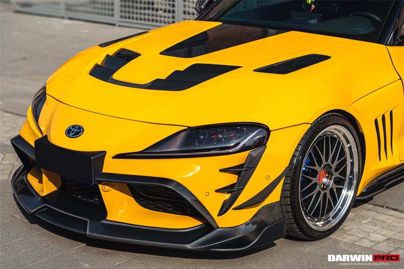 DARWINPRO - TOYOTA GR SUPRA (J29/DB) A90 A91 BKSSII STYLE CARBON FIBRE BONNET HOOD