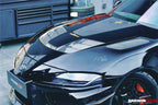 DARWINPRO - TOYOTA GR SUPRA (J29/DB) A90 A91 BKSSII STYLE CARBON FIBRE BONNET HOOD