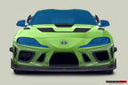 DARWINPRO - TOYOTA GR SUPRA (J29/DB) A90 A91 BKSSII STYLE CARBON FIBRE BONNET HOOD