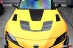 DARWINPRO - TOYOTA GR SUPRA (J29/DB) A90 A91 BKSSII STYLE CARBON FIBRE BONNET HOOD