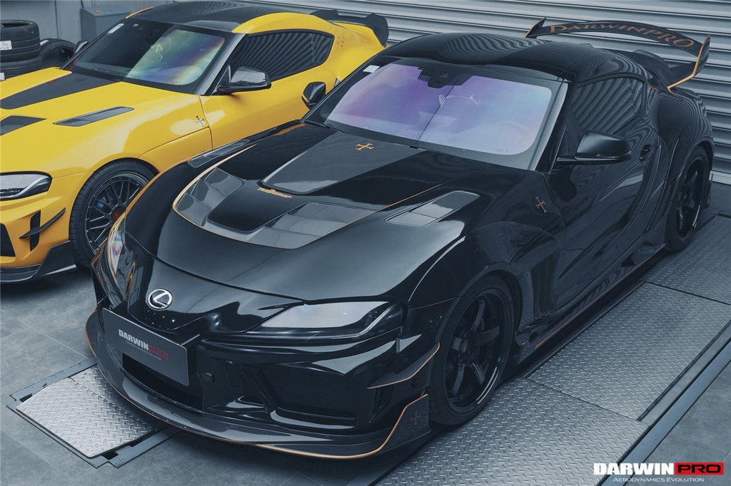 DARWINPRO - TOYOTA GR SUPRA (J29/DB) A90 A91 BKSSII STYLE CARBON FIBRE BONNET HOOD