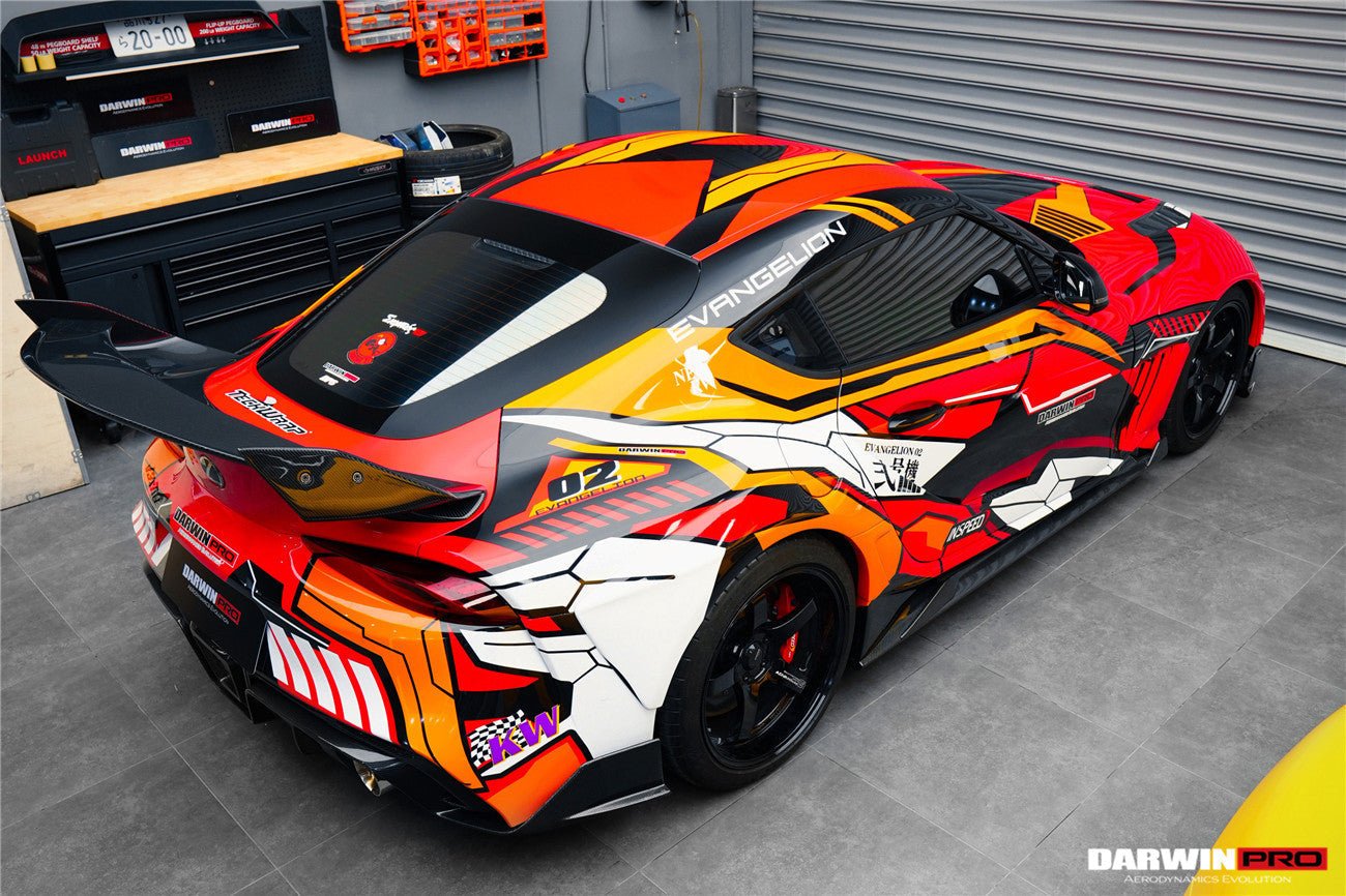 DARWINPRO - TOYOTA GR SUPRA  (J29/DB) A90 A91 BKSSII STYLE CARBON FIBRE WING SPOILER