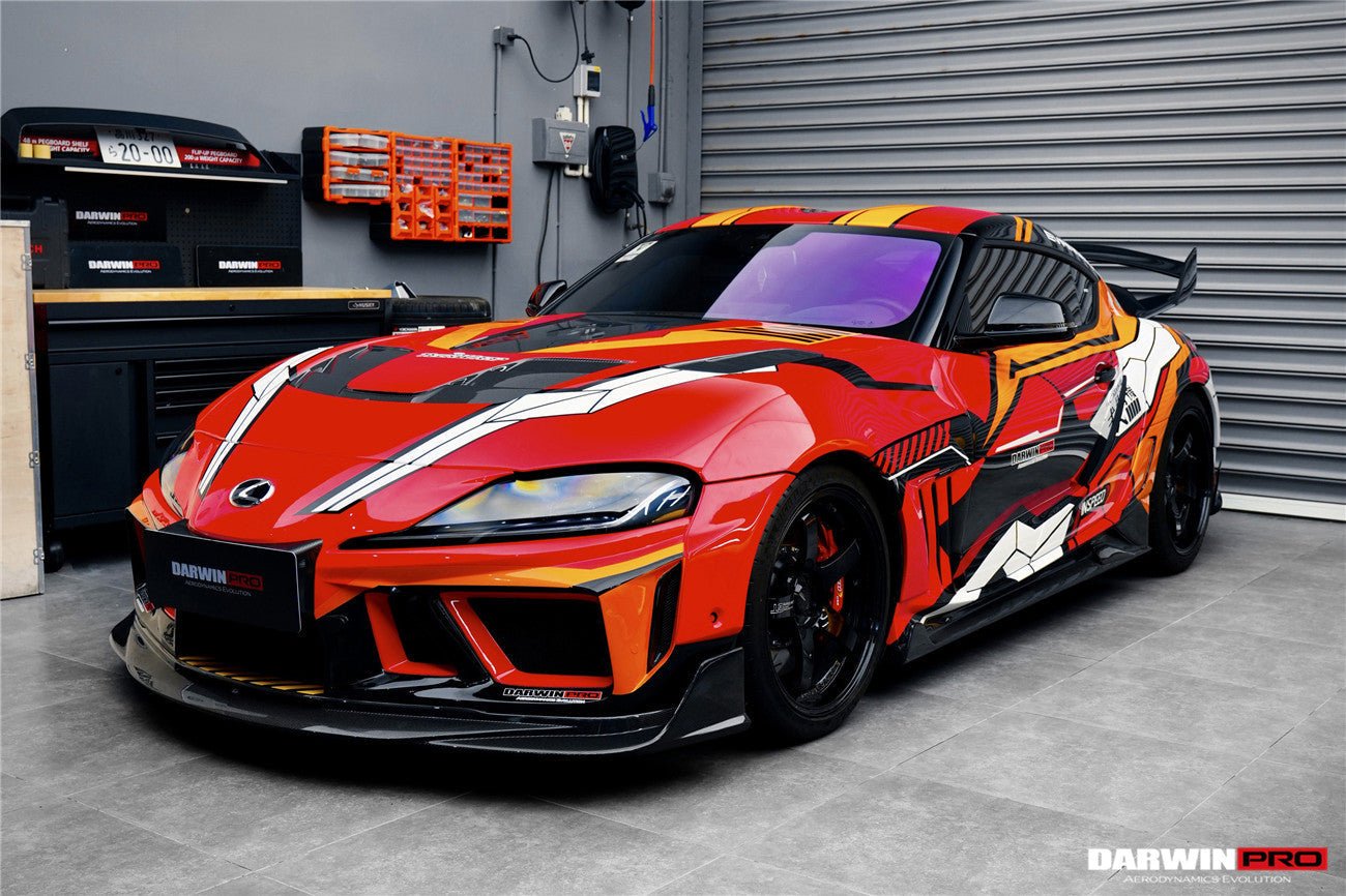 DARWINPRO - TOYOTA GR SUPRA (J29/DB) A90 A91 BKSSII STYLE PART CARBON FIBRE FULL WIDE BODY KIT