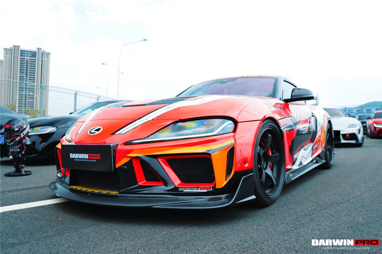 DARWINPRO - TOYOTA GR SUPRA (J29/DB) A90 A91 BKSSII STYLE PART CARBON FIBRE FULL WIDE BODY KIT