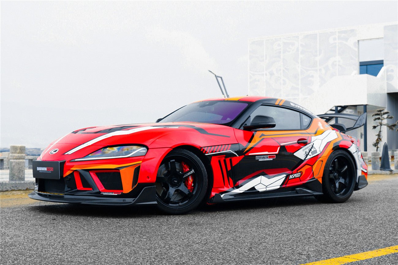 DARWINPRO - TOYOTA GR SUPRA (J29/DB) A90 A91 BKSSII STYLE PART CARBON FIBRE FULL WIDE BODY KIT