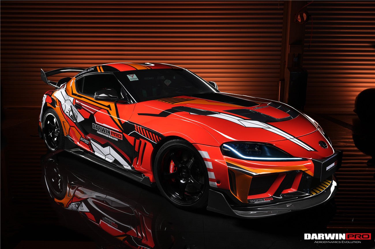 DARWINPRO - TOYOTA GR SUPRA (J29/DB) A90 A91 BKSSII STYLE PART CARBON FIBRE FULL WIDE BODY KIT