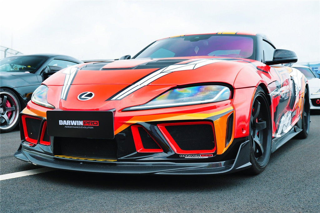 DARWINPRO - TOYOTA GR SUPRA (J29/DB) A90 A91 BKSSII STYLE PART CARBON FIBRE FULL WIDE BODY KIT
