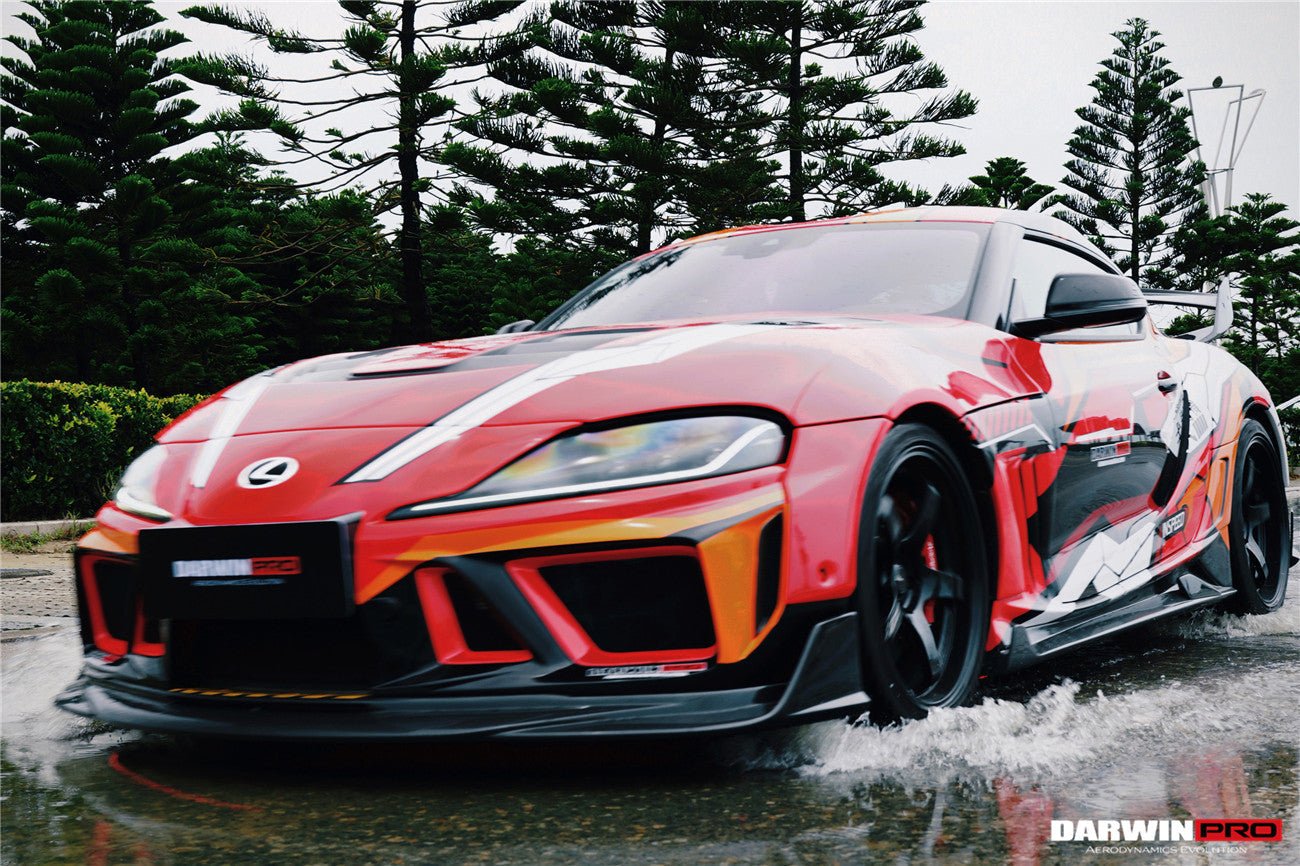 DARWINPRO - TOYOTA GR SUPRA (J29/DB) A90 A91 BKSSII STYLE PART CARBON FIBRE FULL WIDE BODY KIT