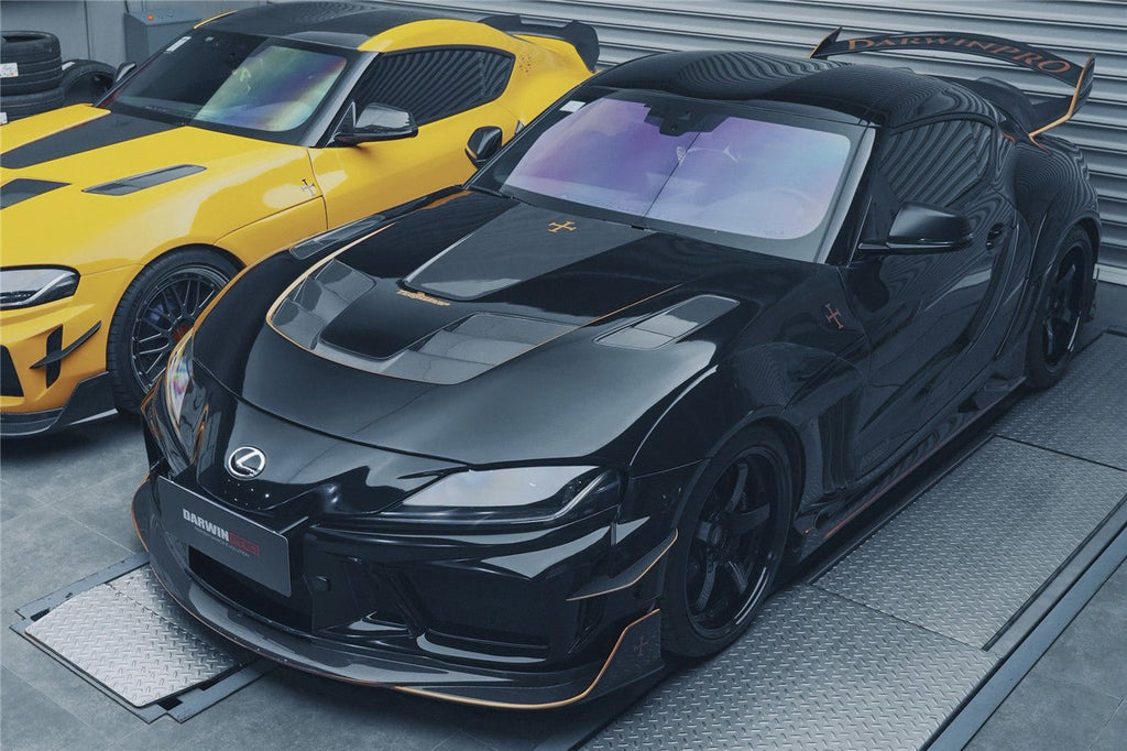 DARWINPRO - TOYOTA GR SUPRA (J29/DB) A90 A91 BKSSII STYLE PART CARBON FIBRE FULL WIDE BODY KIT