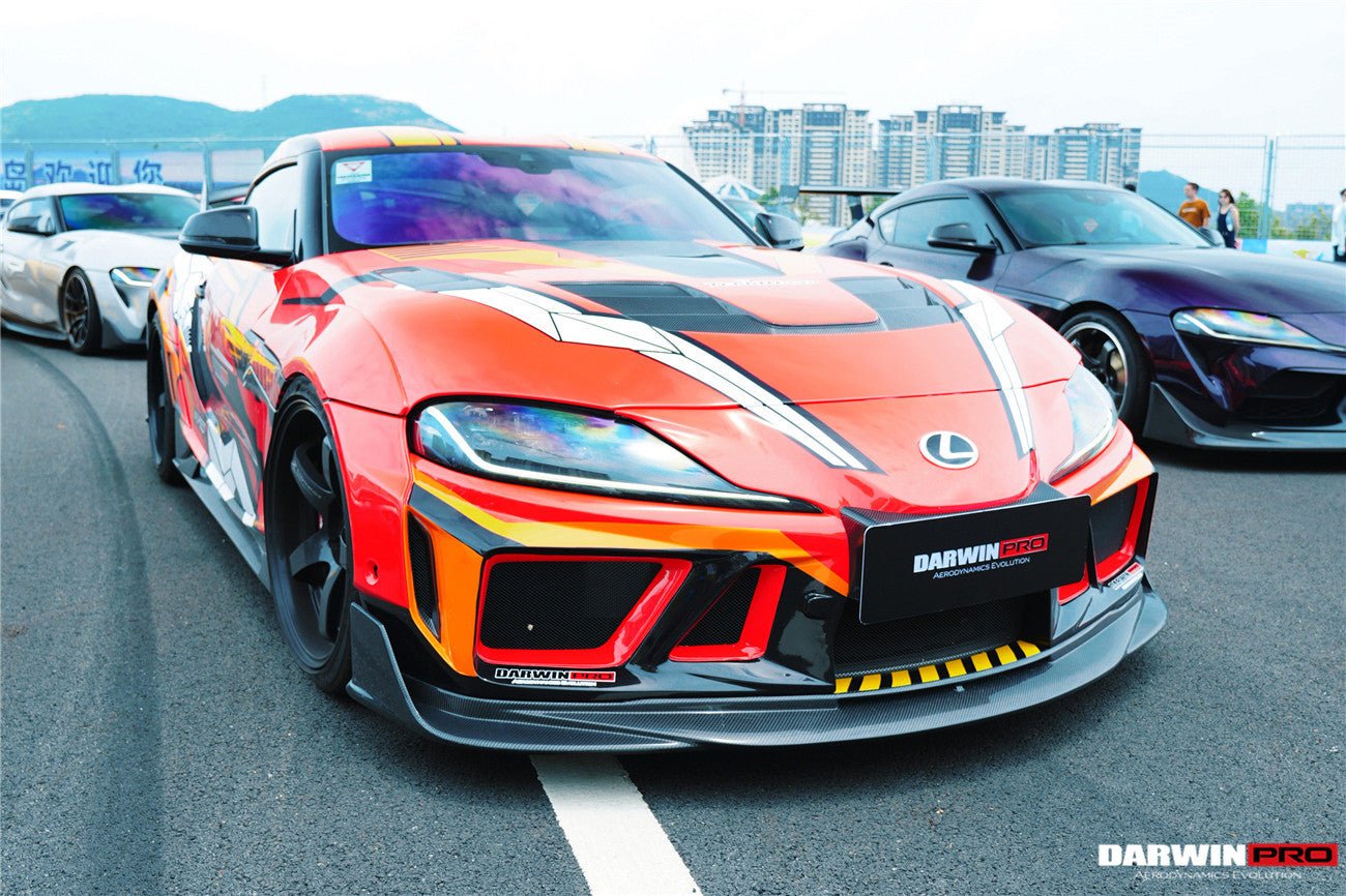 DARWINPRO - TOYOTA GR SUPRA (J29/DB) A90 A91 BKSSII STYLE PART CARBON FIBRE FULL WIDE BODY KIT