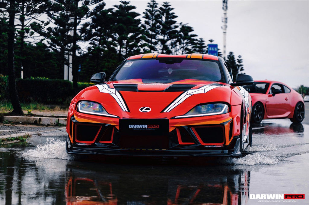DARWINPRO - TOYOTA GR SUPRA (J29/DB) A90 A91 BKSSII STYLE PART CARBON FIBRE FULL WIDE BODY KIT