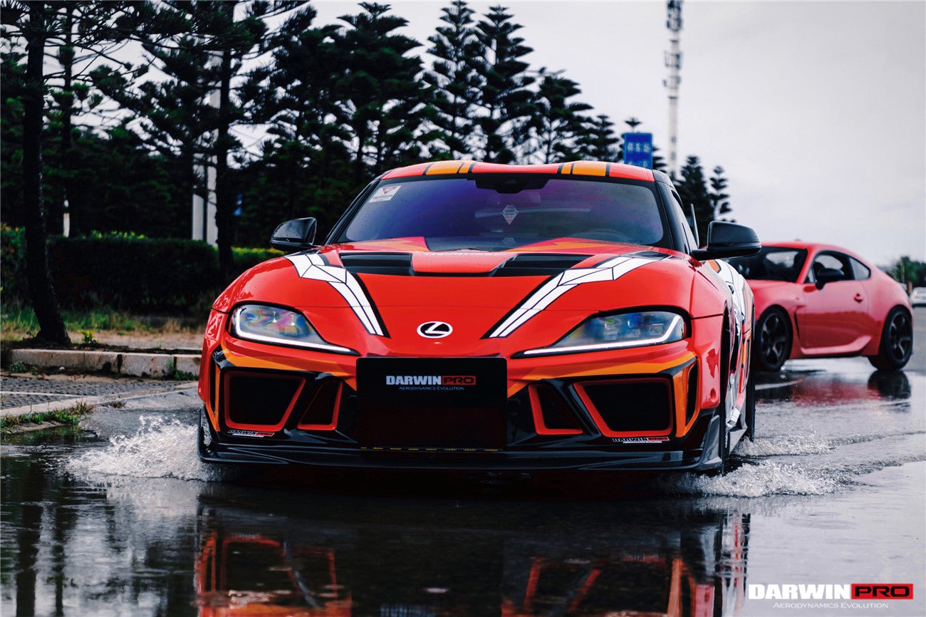 DARWINPRO - TOYOTA GR SUPRA (J29/DB) A90 A91 BKSSII STYLE PART CARBON FIBRE FULL WIDE BODY KIT