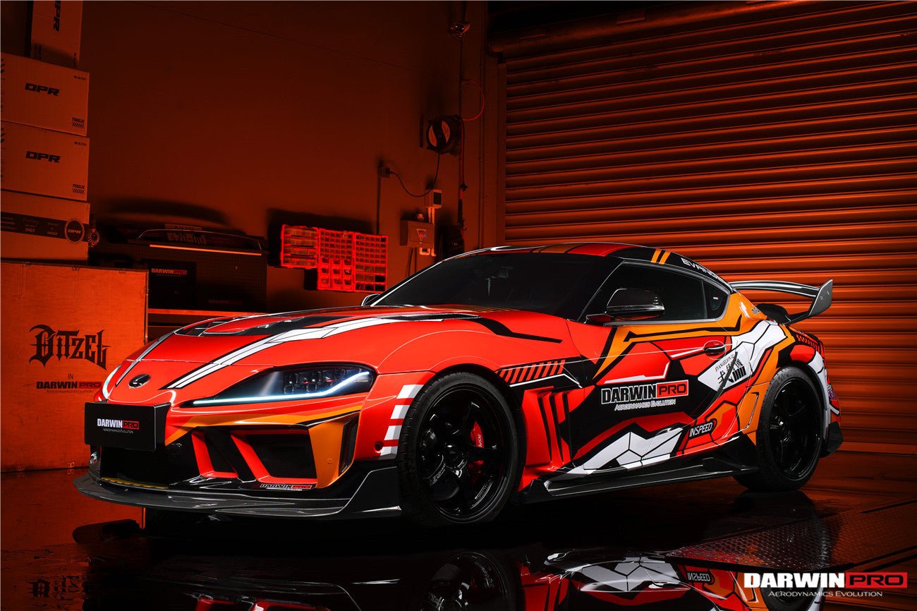 DARWINPRO - TOYOTA GR SUPRA (J29/DB) A90 A91 BKSSII STYLE PART CARBON FIBRE FULL WIDE BODY KIT