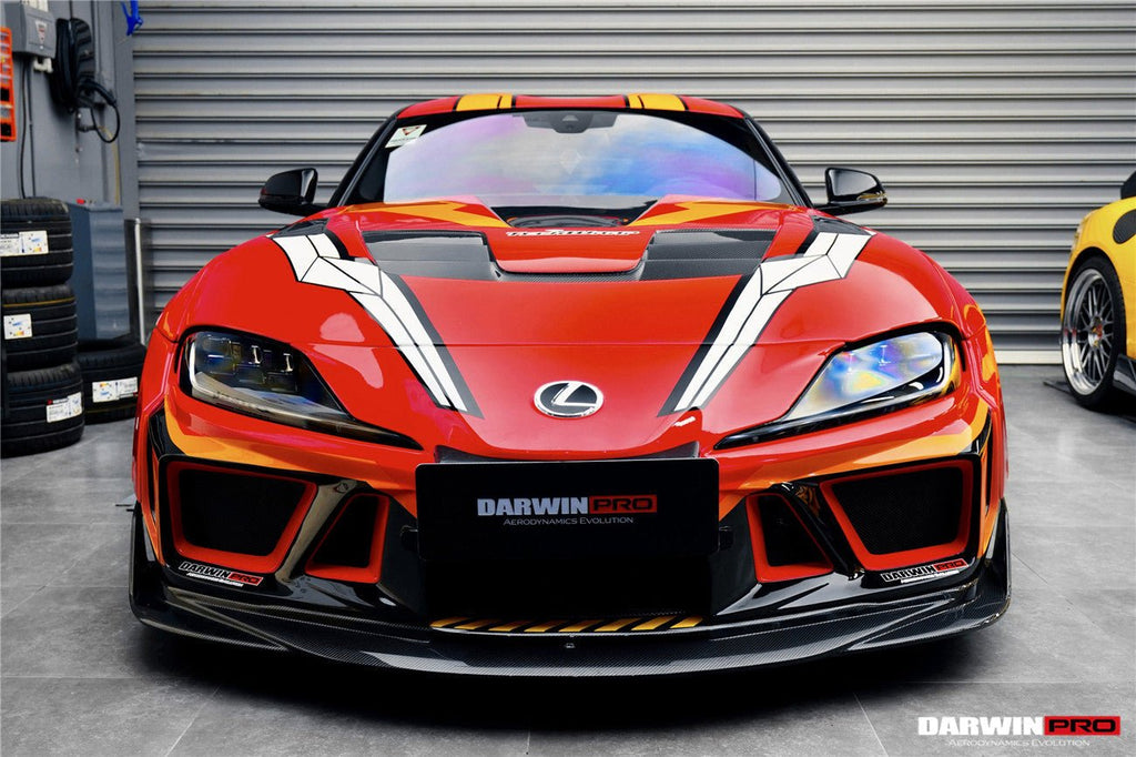 DARWINPRO - TOYOTA GR SUPRA (J29/DB) A90 A91 BKSSII STYLE PART CARBON FIBRE FULL WIDE BODY KIT