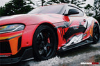 DARWINPRO - TOYOTA GR SUPRA (J29/DB) A90 A91 BKSSII STYLE PART CARBON FIBRE FULL WIDE BODY KIT