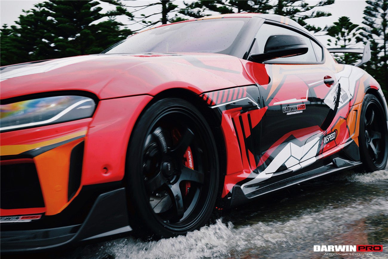 DARWINPRO - TOYOTA GR SUPRA (J29/DB) A90 A91 BKSSII STYLE PART CARBON FIBRE FULL WIDE BODY KIT