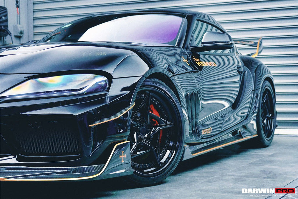 DARWINPRO - TOYOTA GR SUPRA (J29/DB) A90 A91 BKSSII STYLE PART CARBON FIBRE FULL WIDE BODY KIT