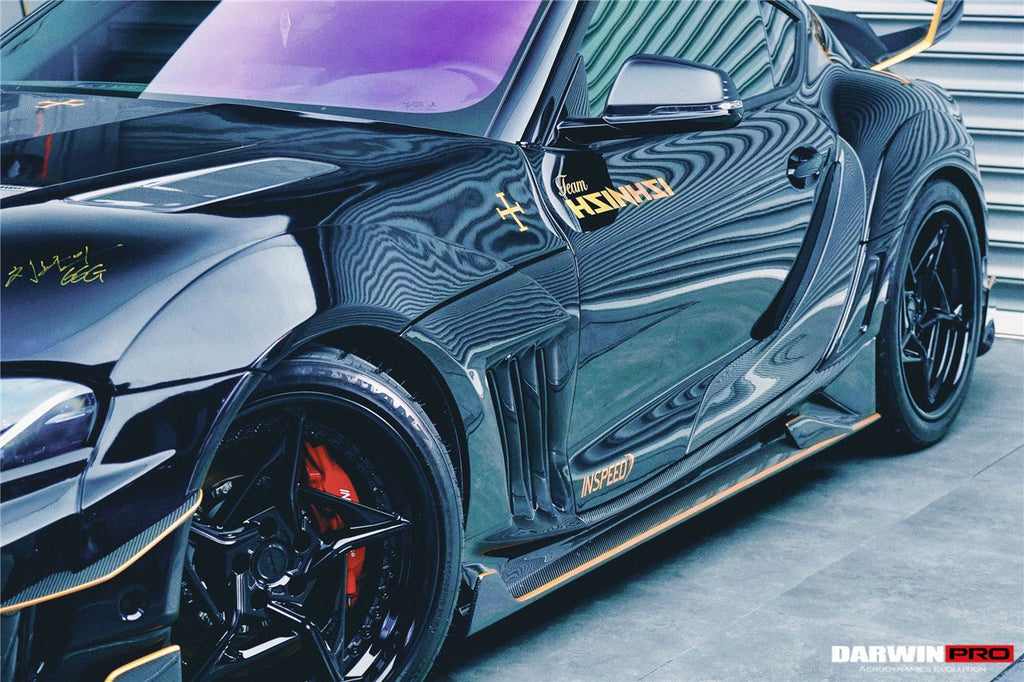 DARWINPRO - TOYOTA GR SUPRA (J29/DB) A90 A91 BKSSII STYLE PART CARBON FIBRE FULL WIDE BODY KIT