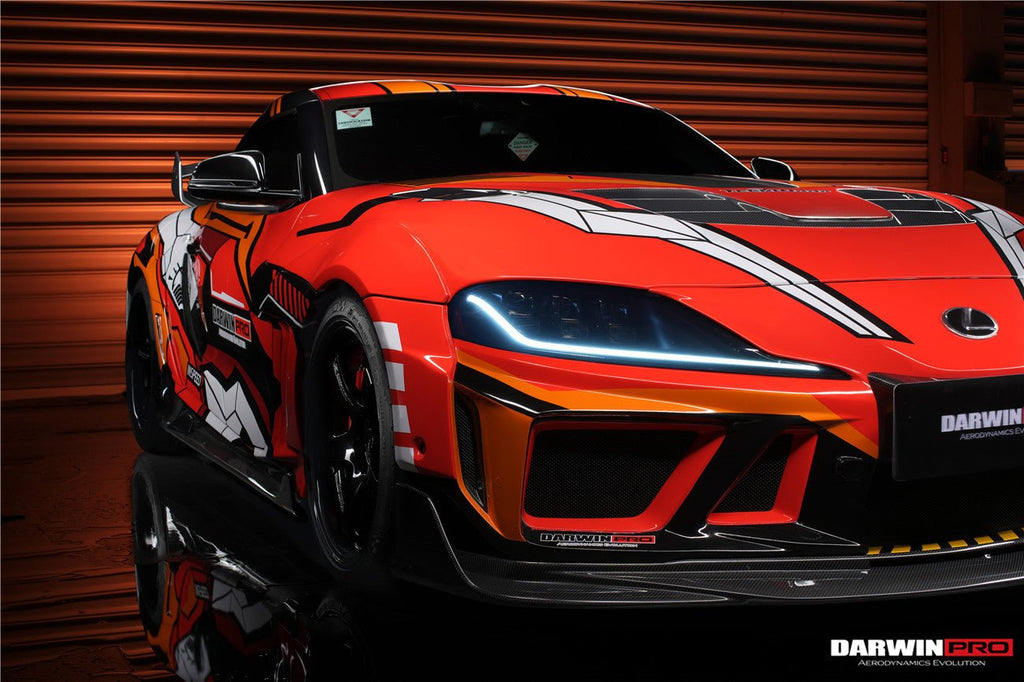 DARWINPRO - TOYOTA GR SUPRA (J29/DB) A90 A91 BKSSII STYLE PART CARBON FIBRE FULL WIDE BODY KIT