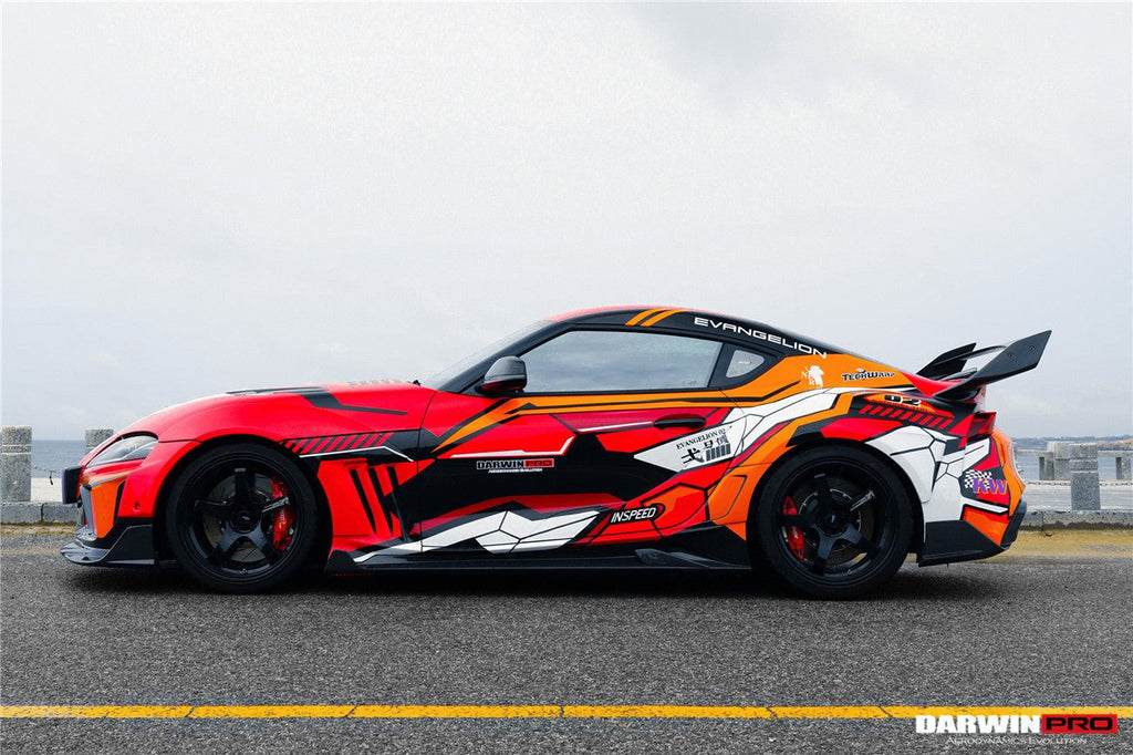 DARWINPRO - TOYOTA GR SUPRA (J29/DB) A90 A91 BKSSII STYLE PART CARBON FIBRE FULL WIDE BODY KIT