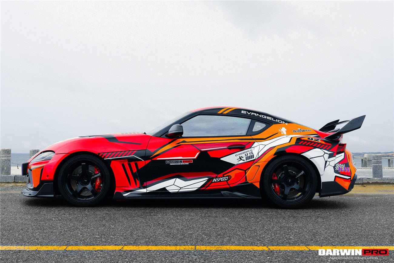 DARWINPRO - TOYOTA GR SUPRA (J29/DB) A90 A91 BKSSII STYLE PART CARBON FIBRE FULL WIDE BODY KIT