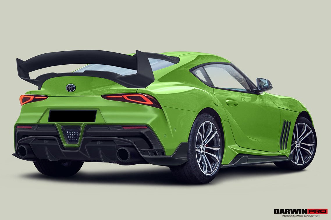 DARWINPRO - TOYOTA GR SUPRA (J29/DB) A90 A91 BKSSII STYLE PART CARBON FIBRE SIDE SKIRTS & FENDERS