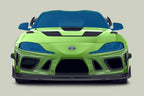 DARWINPRO - TOYOTA GR SUPRA (J29/DB) A90 A91 BKSSII STYLE PARTIAL CARBON FIBRE FRONT BUMPER