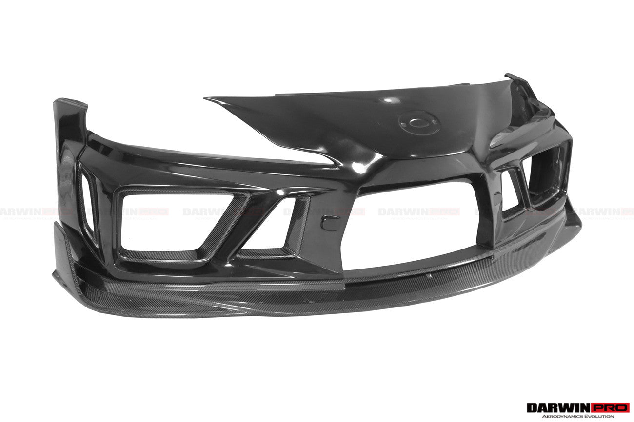 DARWINPRO - TOYOTA GR SUPRA (J29/DB) A90 A91 BKSSII STYLE PARTIAL CARBON FIBRE FRONT BUMPER
