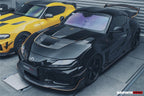 DARWINPRO - TOYOTA GR SUPRA (J29/DB) A90 A91 BKSSII STYLE PARTIAL CARBON FIBRE FRONT BUMPER